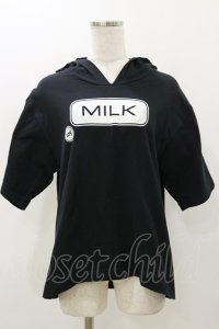 MILK / MILKトイトップス  ブラック H-25-12-08-051-ML-TO-KB-ZH