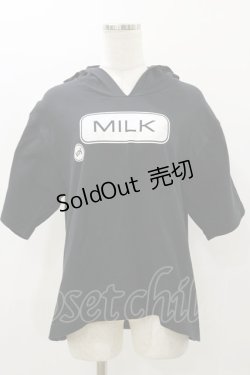 画像1: MILK / MILKトイトップス  ブラック H-25-12-08-051-ML-TO-KB-ZH