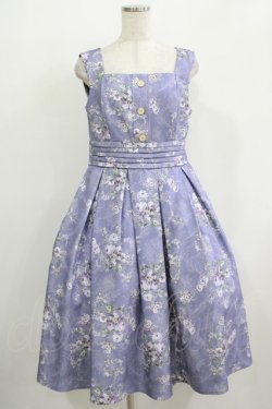 画像1: Forest Wardrobe（海外ロリータブランド） / 森林のかご2.0 花柄ワンピース L 小バラ（紫） H-25-12-09-001-LO-OP-NS-ZH