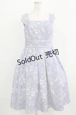 画像1: Forest Wardrobe（海外ロリータブランド） / 森林のかご2.0 花柄ワンピース L 小バラ（紫） H-25-12-09-001-LO-OP-NS-ZH