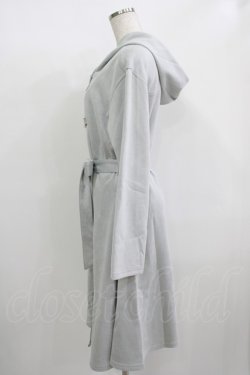 画像2: axes femme / ビット付きフードコーディガン Free サックス H-25-12-09-028-AX-TO-NS-ZH