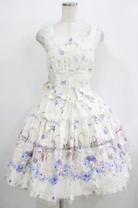 metamorphose / Blooming Gardenチュールジャンパースカート Free オフ H-25-12-09-003-ME-OP-NS-ZH