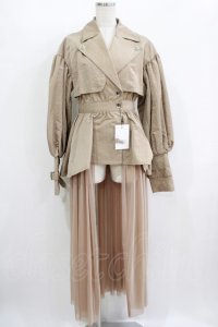 Melt the lady / ヘビーウェイトブラウス Free ベージュ H-25-12-09-030-PU-BL-NS-ZH