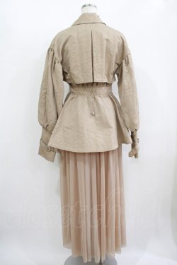 画像3: Melt the lady / ヘビーウェイトブラウス Free ベージュ H-25-12-09-030-PU-BL-NS-ZH