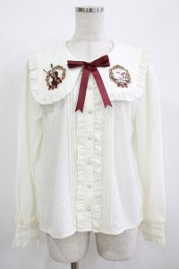 Amavel / Piano Concertosブラウス Free アイボリー H-25-12-09-032-CA-BL-NS-ZH