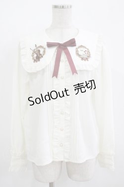 画像1: Amavel / Piano Concertosブラウス Free アイボリー H-25-12-09-032-CA-BL-NS-ZH