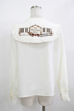画像3: Amavel / Piano Concertosブラウス Free アイボリー H-25-12-09-032-CA-BL-NS-ZH