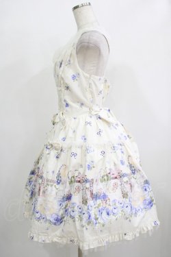 画像2: metamorphose / Blooming Gardenチュールジャンパースカート Free オフ H-25-12-09-003-ME-OP-NS-ZH