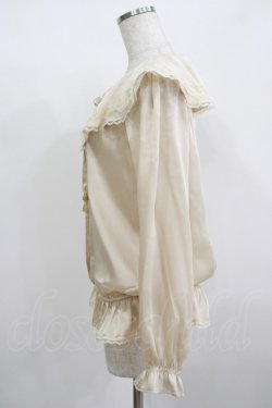 画像2: an another angelus / フリルブラウス Free IVORY H-25-12-09-033-CA-BL-NS-ZH