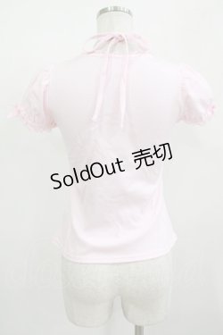 画像3: Angelic Pretty / 乙女サテンリボンカットソー Free ピンク H-25-12-09-037-AP-TO-NS-ZH