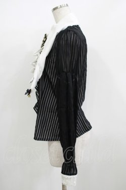 画像2: ALICE and the PIRATES / うさぎマジシャンのくるりんブラウス Free ブラック H-25-12-09-039-PA-BL-NS-ZH