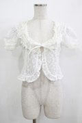 Innocent World / オリジナルレースボレロ M オフ H-25-12-09-041-IW-TO-NS-ZH