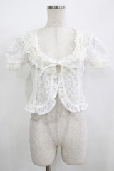 Innocent World / オリジナルレースボレロ M オフ H-25-12-09-041-IW-TO-NS-ZH