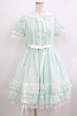 Angelic Pretty / マーガレットドールワンピース Free ミント H-25-12-09-004-AP-OP-NS-ZH