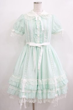 画像1: Angelic Pretty / マーガレットドールワンピース Free ミント H-25-12-09-004-AP-OP-NS-ZH