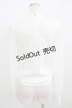 画像3: Angelic Pretty / Dollyレースカラーカットソー Free オフ H-25-12-09-042-AP-TO-NS-ZH