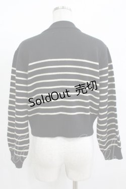 画像3: Fi.n.t / フレンチボーダーニットプルオーバー Free BLACK H-25-12-09-045-CA-TO-NS-ZH