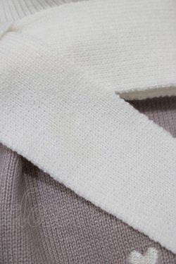 画像5: evelyn / 半袖ハートニット Free ピンク H-25-12-09-048-LO-TO-NS-ZH