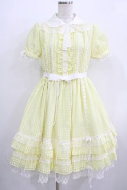画像1: Angelic Pretty / マーガレットドールワンピース Free イエロー H-25-12-09-005-AP-OP-NS-ZH