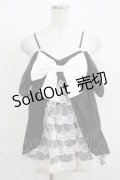 DearMyLove / レースリボントップス M ブラック H-25-12-09-053-EL-TO-NS-ZH