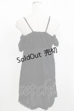 画像3: DearMyLove / レッグカバー付きワンピース M ブラック H-25-12-09-054-EL-OP-NS-ZH