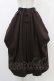 画像1: Qutie Frash / 袴ロングスカート  茶 H-25-12-09-1036-QU-SK-KB-ZH (1)