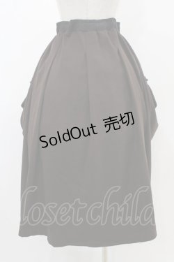 画像2: Qutie Frash / 袴ロングスカート  茶 H-25-12-09-1036-QU-SK-KB-ZH