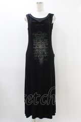 Rozen Kavalier / レイヤードノースリーブワンピース  黒 H-25-12-09-1037-OO-OP-KB-ZH