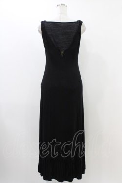 画像2: Rozen Kavalier / レイヤードノースリーブワンピース  黒 H-25-12-09-1037-OO-OP-KB-ZH