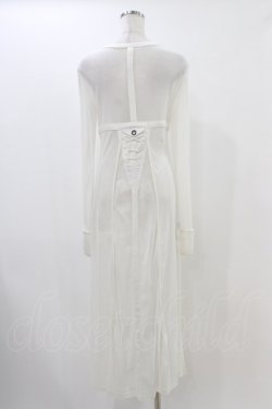 画像2: Rozen Kavalier / シアーロングカーディガン  白 H-25-12-09-1040-OO-TO-KB-ZH