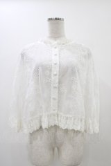 ATELIER PIERROT / レースケープ  ホワイト H-25-12-09-1052-EL-JA-KB-ZH