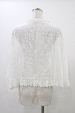 画像2: ATELIER PIERROT / レースケープ  ホワイト H-25-12-09-1052-EL-JA-KB-ZH