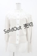 MR corset / レースニットカーディガン  ベージュ H-25-12-09-1053-PU-TO-KB-ZH