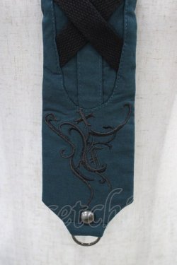 画像2: Ozz Croce / 刺繍ネクタイ  グリーン H-25-12-09-1007-OO-ZA-KB-ZH