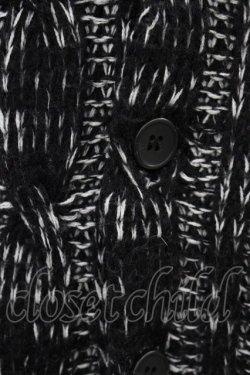 画像3: GADGET GROW / ニットカーディガン  黒 H-25-12-09-1055-GO-TO-KB-ZH