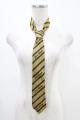 Jane Marple / レジメンタルストライプネクタイ  マスタード H-25-12-09-1012-JM-ZA-KB-ZH