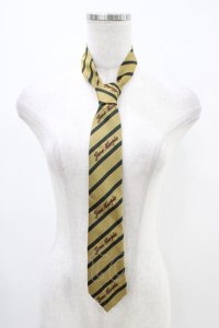 Jane Marple / レジメンタルストライプネクタイ  マスタード H-25-12-09-1012-JM-ZA-KB-ZH