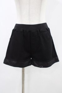 Qutie Frash / 切替ショートパンツ  黒 H-25-12-09-1015-QU-PA-KB-ZH