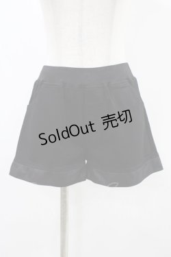 画像1: Qutie Frash / 切替ショートパンツ  黒 H-25-12-09-1015-QU-PA-KB-ZH