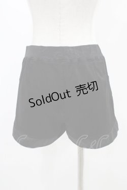 画像2: Qutie Frash / 切替ショートパンツ  黒 H-25-12-09-1015-QU-PA-KB-ZH