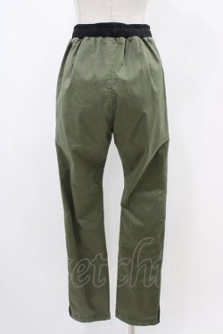 画像2: Qutie Frash / サイドラインスキニーパンツ M カーキ H-25-12-09-1017-QU-PA-KB-ZH