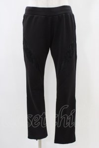 Qutie Frash / 裾ZIP切替パンツ  黒 H-25-12-09-1018-QU-PA-KB-ZH
