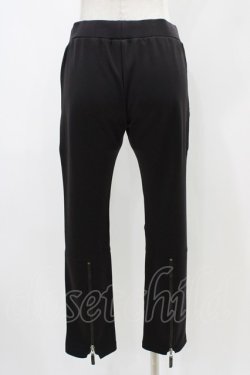 画像2: Qutie Frash / 裾ZIP切替パンツ  黒 H-25-12-09-1018-QU-PA-KB-ZH