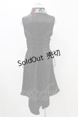 画像2: Qutie Frash / チャイナチュニック  黒×赤 H-25-12-09-1020-QU-TO-KB-ZH