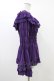 画像3: ATELIER PIERROT / Shirring princess sleeve blouse  パープル H-25-12-09-1023-EL-BL-KB-ZH (3)