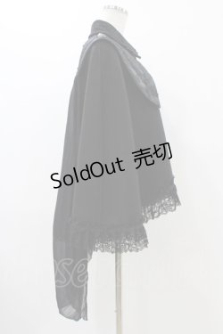 画像3: MR corset / 燕尾テールケープジャケット  ブラック H-25-12-09-1024-PU-JA-KB-ZH