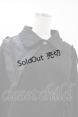 画像4: MR corset / 燕尾テールケープジャケット  ブラック H-25-12-09-1024-PU-JA-KB-ZH