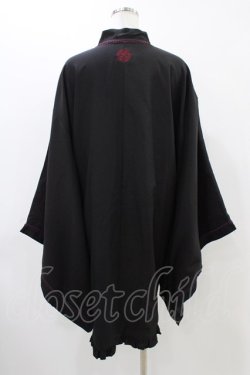 画像2: Ozz oneste / 着物風羽織  黒 H-25-12-09-1025-OO-JA-KB-ZH