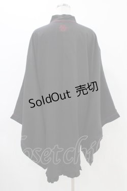 画像2: Ozz oneste / 着物風羽織  黒 H-25-12-09-1025-OO-JA-KB-ZH