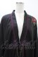 画像4: Ozz oneste / 着物風羽織  黒 H-25-12-09-1025-OO-JA-KB-ZH (4)